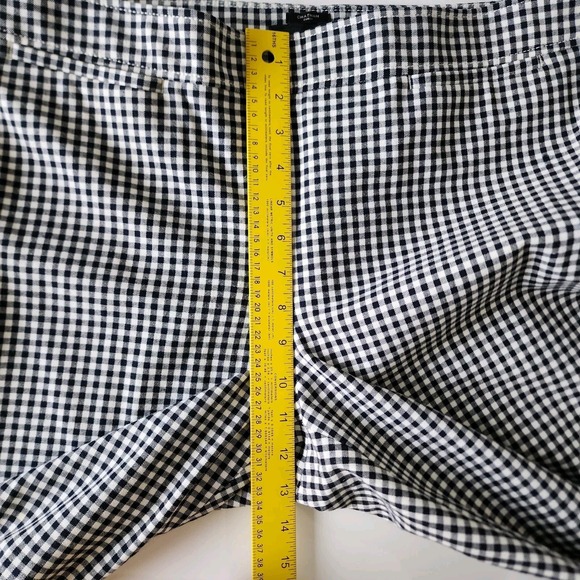 Talbots Chatham Curvy Ankle Pants Womens Medium 32x28‎ Springtime Gingham Check - Picture 10 of 16